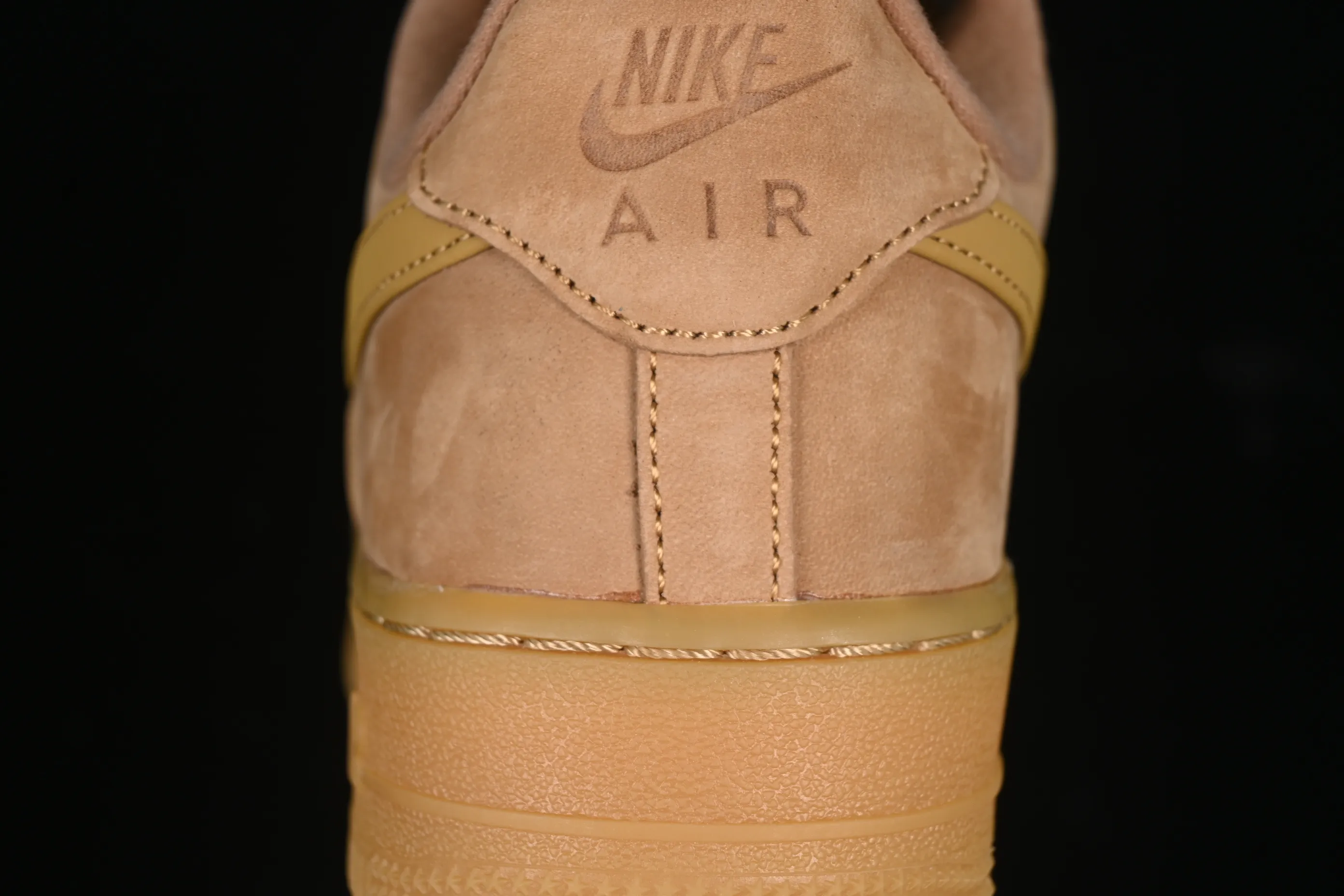 All categories Nk Air Force 1 Air Force series Nk Air Force 1 Low Air Force low top X version Nk Air Force 1'07 WB AF1 wheat color first layer suede Air Force 1 low top sneakers CJ9179-200